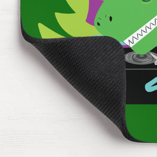 Dj-asaurus Rex Muismat (Hoek)