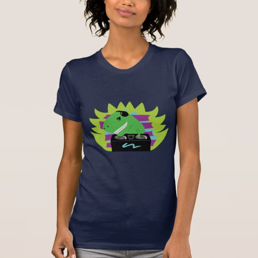 Dj-asaurus Rex T-Shirt (Voorkant)