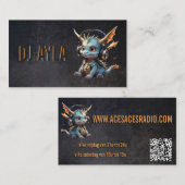 dj Ayla Visitekaartje (Voorkant / Achterkant)