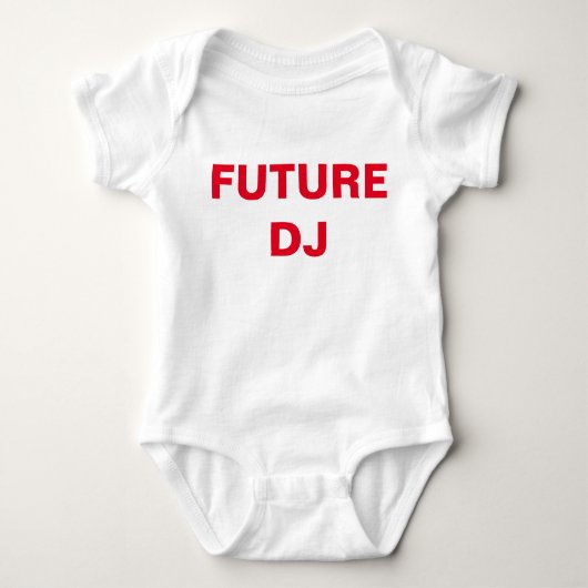DJ Baby Grow Romper (Voorkant)