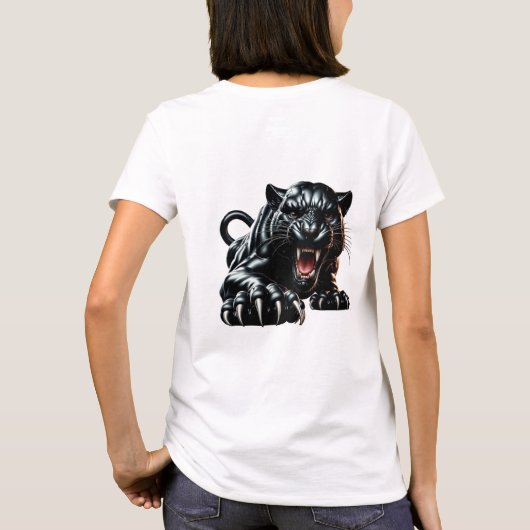 DJ Black Panther T-shirt (Achterkant)