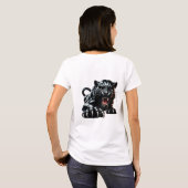DJ Black Panther T-shirt 2 (Achterkant volledig)