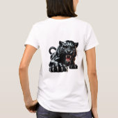 DJ Black Panther T-shirt 2 (Achterkant)