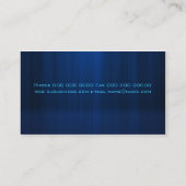 Dj Blue Visitekaartje (Achterkant)