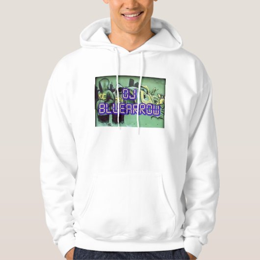Dj Bluearrow hoodie (Voorkant)