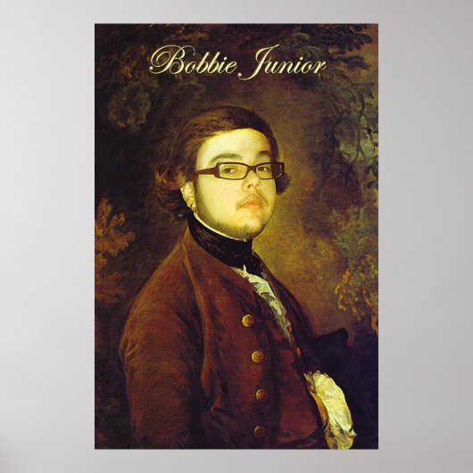 DJ Bobbie Junior Poster (Voorkant)