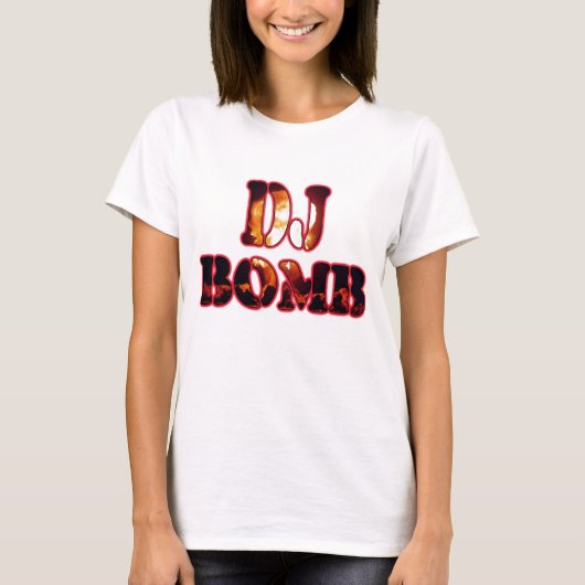 DJ BOMB T-SHIRT (Voorkant)