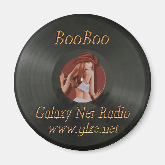 DJ Boo Boo Magnet (Voorkant)