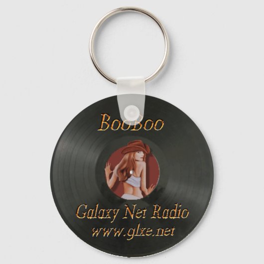 DJ Boo Boo Sleutelhanger (Voorkant)