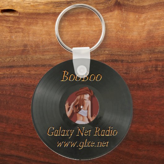 DJ Boo Boo Sleutelhanger (Voorkant)