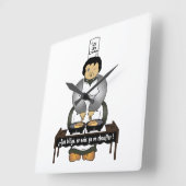 Dj breton vierkante klok (Hoek)