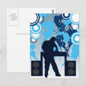 dj briefkaart (Voorkant / Achterkant)