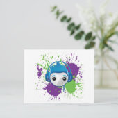 DJ-Briefkaart Briefkaart (Staand voorkant)