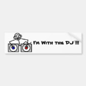 Dj Bumpersticker (Voorkant)