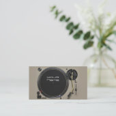 DJ  Business Card Visitekaartje (Staand voorkant)