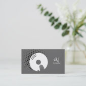 DJ Business CARDS Visitekaartje (Staand voorkant)