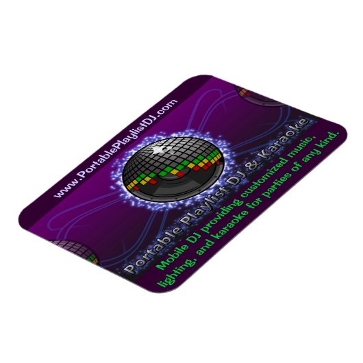 DJ Business Magnet Magneet (Linkerzijde)
