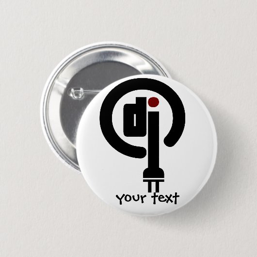 DJ-cadeaus Ronde Button 5,7 Cm (Voorkant /achterkant)