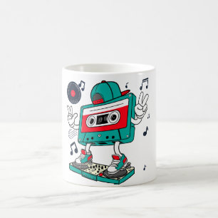 DJ cassette tape Koffiemok