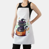 DJ Cat Halloween Oversized T-Shirt Schort (Insitu)