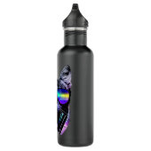 Dj Cat Headphones Waterfles (Rechts)