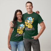 DJ Cat Kat scratch draaitafel Scratcher Gift T-shirt (Unisex)