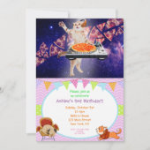 DJ Cat Platenspeler Mixer Kaart (Voorkant)