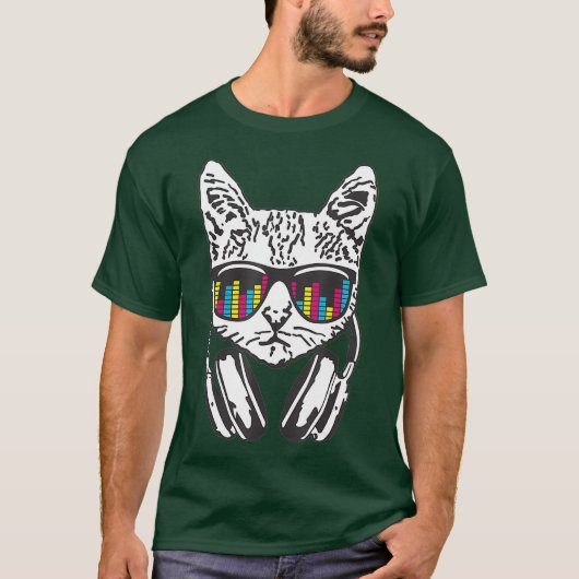 DJ CAT T-SHIRT (Voorkant)