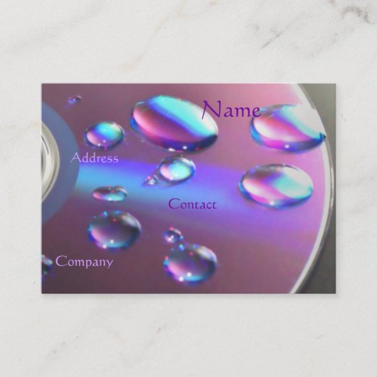 DJ CD Visitekaartje - (Voorkant)