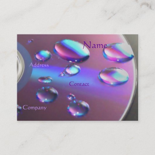 DJ CD Visitekaartje -  (Voorkant)