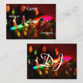 DJ CD Visitekaartje I (Voorkant / Achterkant)