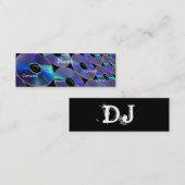 DJ-cd's Mini Visitekaartje (Voorkant / Achterkant)