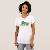 Dj Chris Diablo Dames T-shirt 3 (Voorkant volledig)