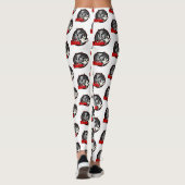 Dj Chris Diablo Logo Broek 1 Leggings (Achterkant)