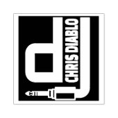 DJ CHRIS DIABLO RUBBER STEMPEL (Afrduk)