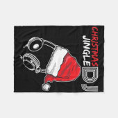 DJ Christmas Jingle Quote - Grappige geschenken en Fleece Deken (Voorkant (Horizontaal))