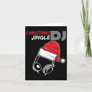 DJ Christmas Jingle Quote - Grappige geschenken en Kaart