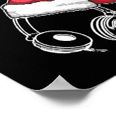 DJ Christmas Jingle Quote - Grappige geschenken en Poster (Hoek)