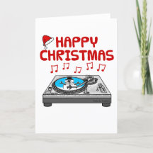 DJ Christmas Kaart Musicus Musicus
