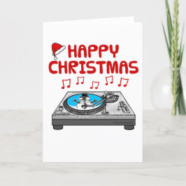 DJ Christmas Kaart Musicus Musicus