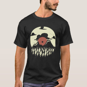 Dj Club Natural  Music Disco Record voor mannen T-shirt