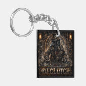 DJ CLUTCH DUBBELEZIJDIG SLEUTELHANGER (Voorkant Links)