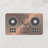 DJ Controller 2020 - Koper Faux Visitekaartje (Voorkant)
