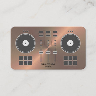 DJ Controller 2020 - Koper Faux Visitekaartje