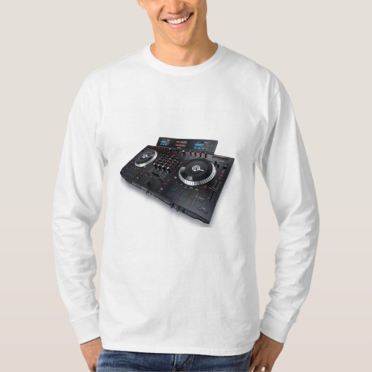 Dj-controllernummer T-shirt (Voorkant)