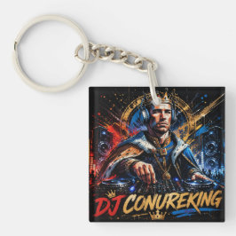 DJ CONUREKING DUBBELEZIJDIG SLEUTELHANGER