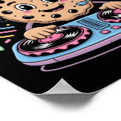 DJ Cookie Christmas DJ Vibes Poster (Hoek)
