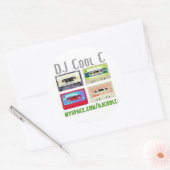 DJ Cool C Mixtape Sticker (Envelop)