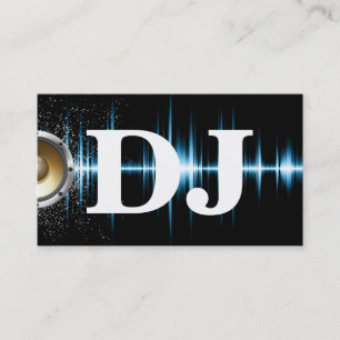 DJ Cool Sound Waves Deejay Visitekaartje