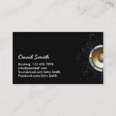 DJ Cool Sound Waves Deejay Visitekaartje (Achterkant)